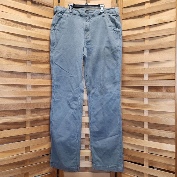 Carhartt Relaxed Fit Gray Pants Men's Size 36 x 34 Cotton Elastane - Picture 1 of 13